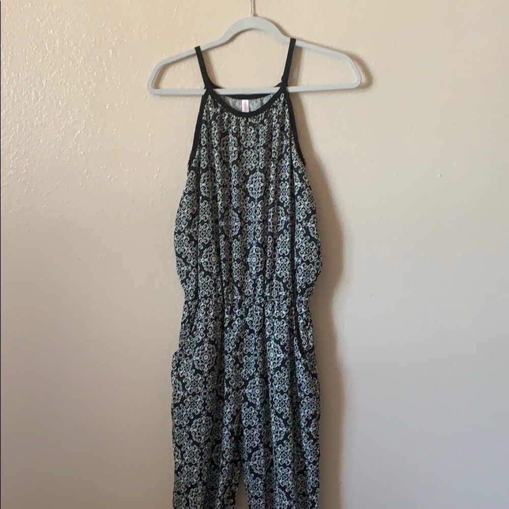 Geometric Print Jumpsuit